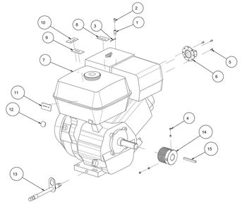 Section 09 Diagram and Parts List for SG-9  MK Diamond Grinder